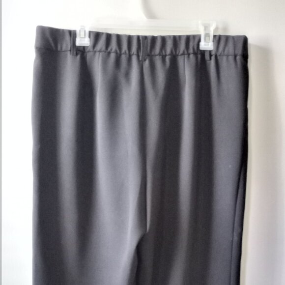 'TALBOTS' Wide leg Solid Black Pant NWT Size 14 - Picture 7 of 12